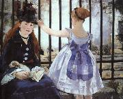 Edouard Manet Gare St.Lazare oil painting on canvas